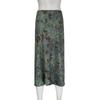 Vintage Green High-Waisted Midi Skirt: Chic, Versatile, and Skin-Brightening