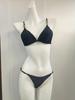 1011 New Bikini European and American Triangle Cup Pearl Sexy Bikini Split Swimsuit Swimsuit