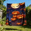 1pc Full Moon Night Print Outdoor Blanket, Lightweight Polyester,