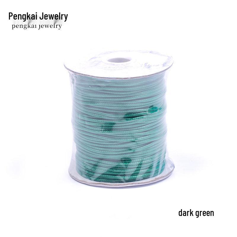 Colored Waxed Cord for DIY Bracelet and Necklace Making