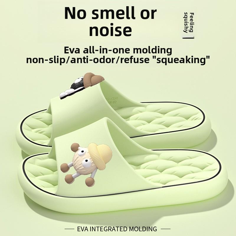 

Милі тапочки-вугільні кульки для жінок на літо, новий протиковзкий дизайн для носіння на вулиці, вдома, прохолодні тапочки для чоловіків 38-39