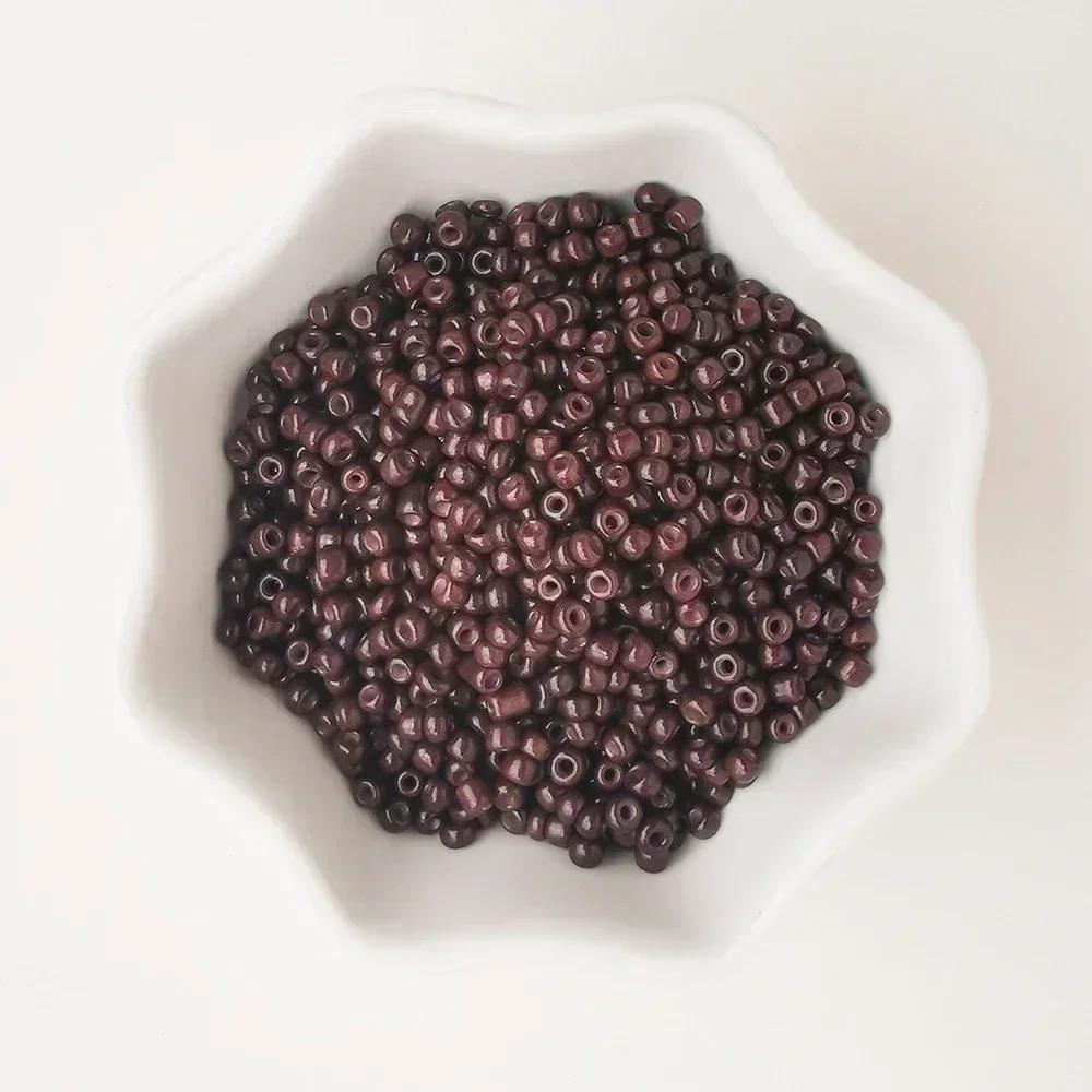 

10 г 2 мм 3 мм 4 мм Эффект лака, который запекается Шарм чешский стеклянный бисер DIY браслет бусины для изготовления ювелирных изделий аксессуары 10g 4mm