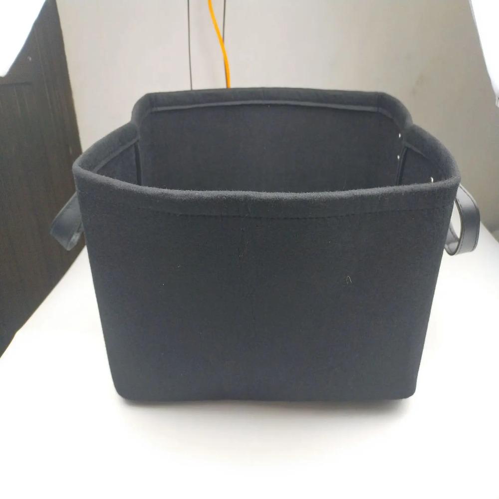Felt Dirty Clothes Hamper Foldable Toys Holder Container Cloth Bag Dirty Clothes Bin  Living Room