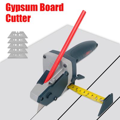 Woodworking Cardboard Scriber Plasterboard Edger Gypsum Board Cutter With 5M Tape Measure Drywall Cutting