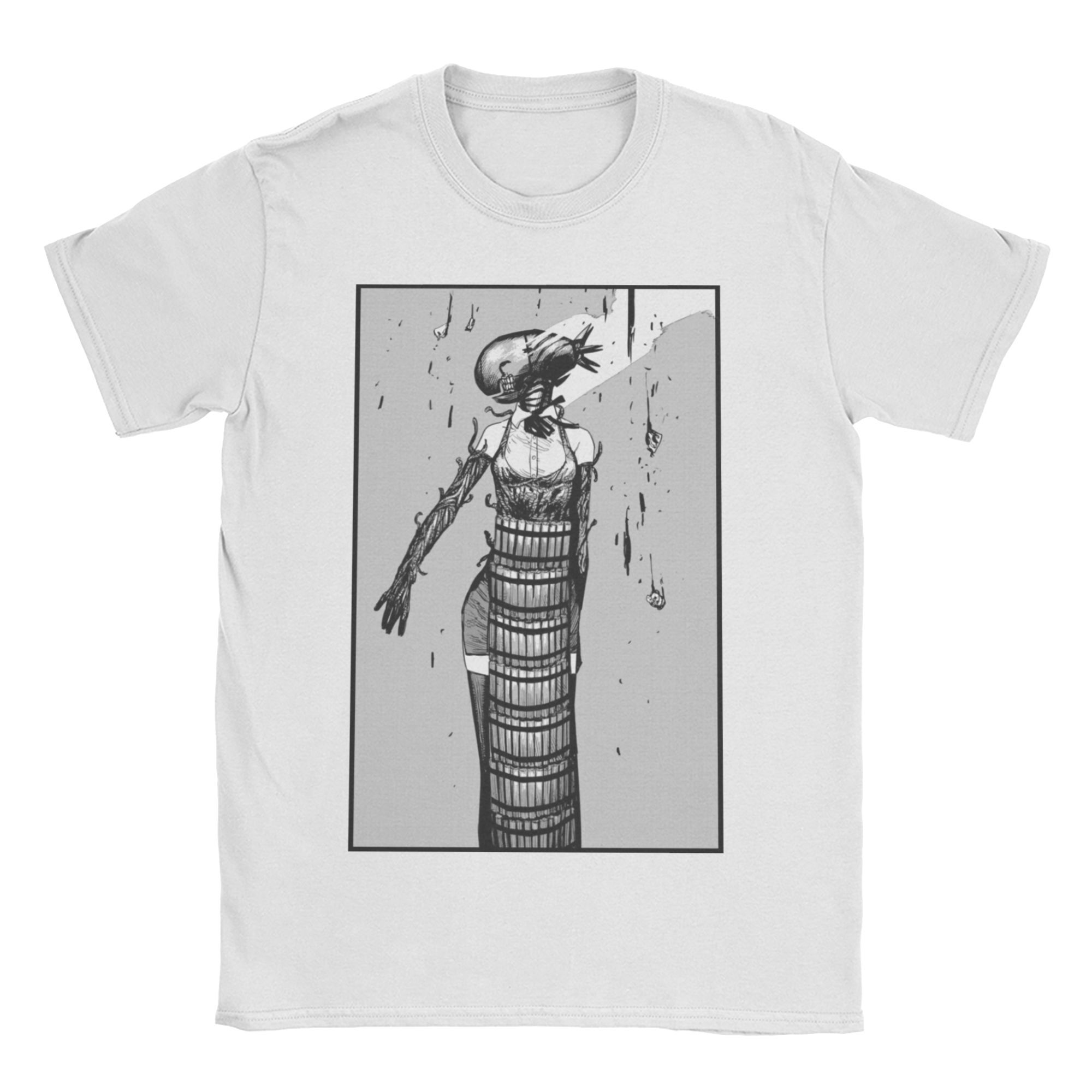 

2025 New Casual Short Sleeve T-Shir Print Cotton Regular Fit Round Neck Breathable Loose Unisex Tee Men Women Clothing 4XL