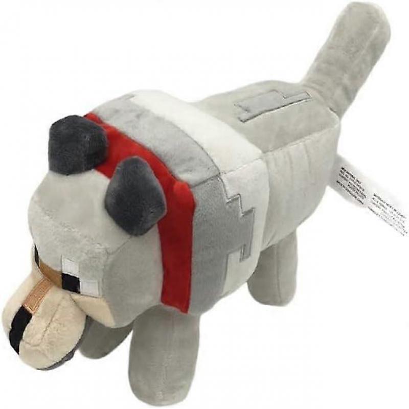 Plush Wolf 14inch Stuffed Animal Figure, Floppy Soft Inspired Doll by Video Game Character, Collectible Toy