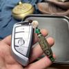 Stone Pendant Heaven Bead Key Chain Tibet Heaven Bead Keyring Nine Eye Tibet Dzi Pendant Keychain