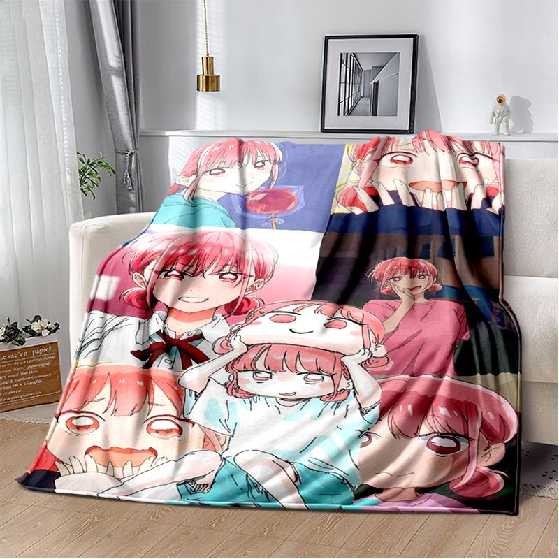 3D Cartoon Blue Box Ao No Hako Love Anime  Blanket,Soft Throw Blanket for Home Bedroom Bed Sofa Picnic Travel Office Cover Kids