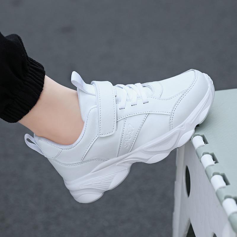 2025 Children Fashion Sports Shoes Breathable Boys Black School Walking Shoes Non Slip Kids Girls Casual Running Sneaker