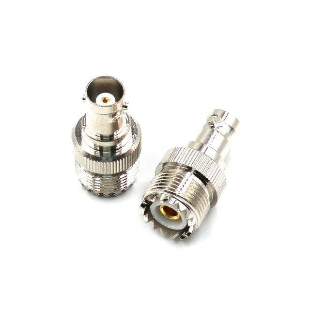 1Pcs SO239 RF coaxial adapter BNC male female to UHF PL259 male female copper connector