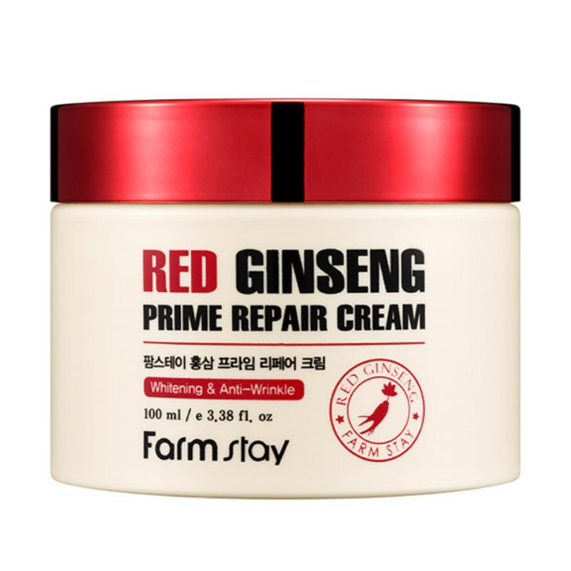 FARMSTAY Восстанавливающий крем Red Ginseng Prime 100 мл
