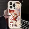 Phone Case for iPhone 17 Air 16E 15 16 Pro Max Genshin Impact Anime Cover 14 Plus 13 12 Mini Soft Shell Silicone Fundas