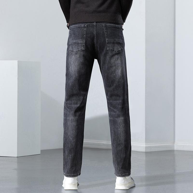 

Весна и Лето Новые Мужские Свободные Маленькие Прямые Легкие Деловые Джинсы Брюки Мужские 40