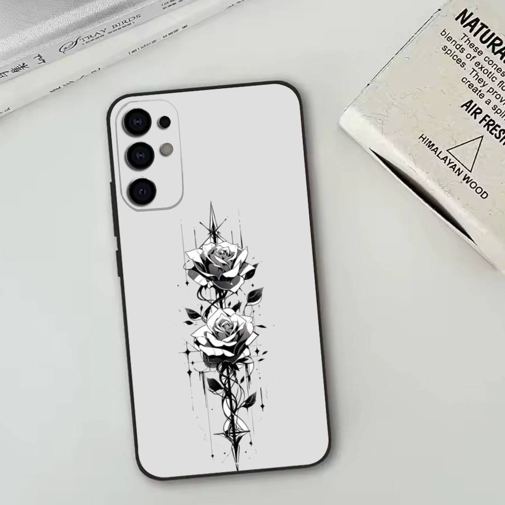 The Sword Creative Pattern   Phone Case For Samsung S25,S24,S21,S22,S23,S30,Ultra,S20,Plus,Fe,Lite,Note,10,Black Cover