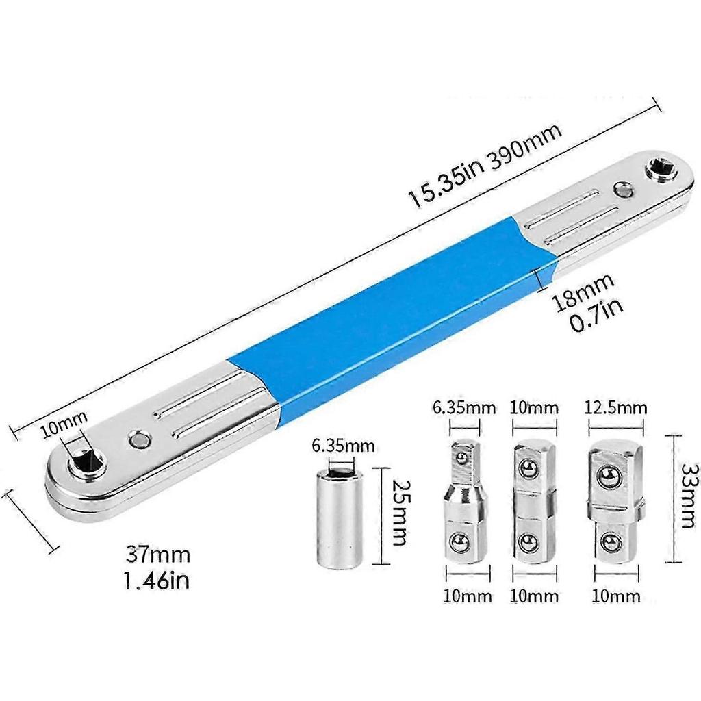 Extension Wrench for Tight Spaces, Socket Wrench Extension Angled Extension for Electrical Cabinet, Truck, Household, Automotive, Bicycle 2025