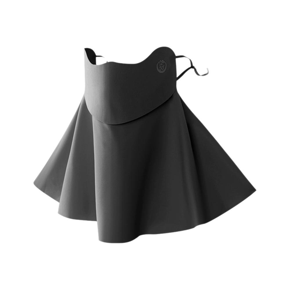 UPF50+ Sun Protection Mask Breathable UPF50+ Mask Fashion Ice Silk Mask Outdoor Cycling чёрный