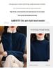 Stylish Women's High-Neck Pullovers: Thick, Half-Knit Base Layer for Autumn and Winter.