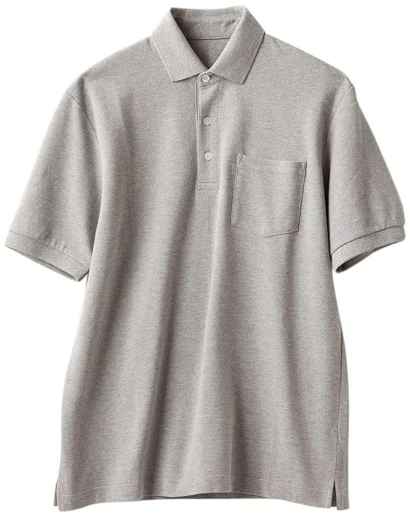 Declasse Summer Clean Polo Shirt (55281) Small Gray