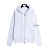 TB Unisex Four-Bar Waffle Knit Zip-Up Hoodie for Autumn/Winter