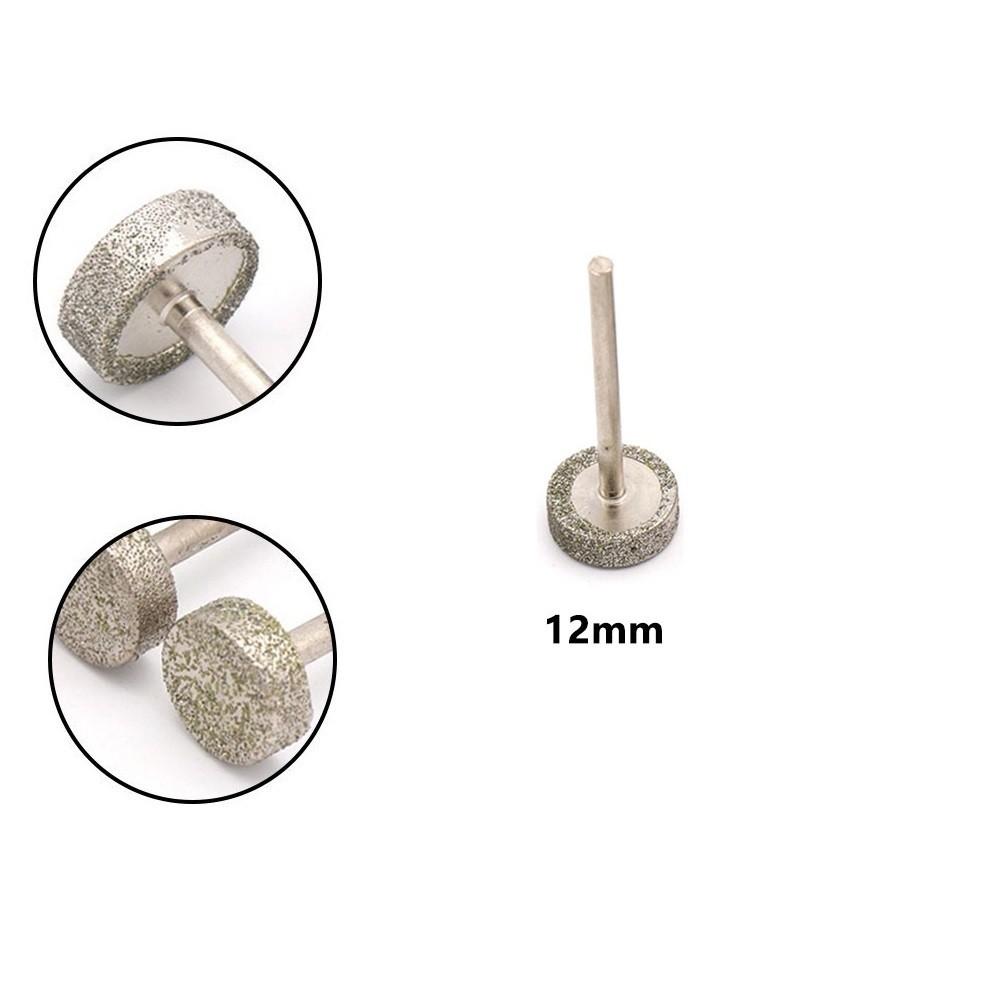 Diamond Grinding Head Grinding Burr 8/10/12/14/16mm Cylinder Diamond