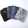 Men's Autumn/Winter Knit Hooded Jacket - Thick, Loose, Casual, Warm, Comfortable, Solid Color, Trendy Outdoor Hoodie