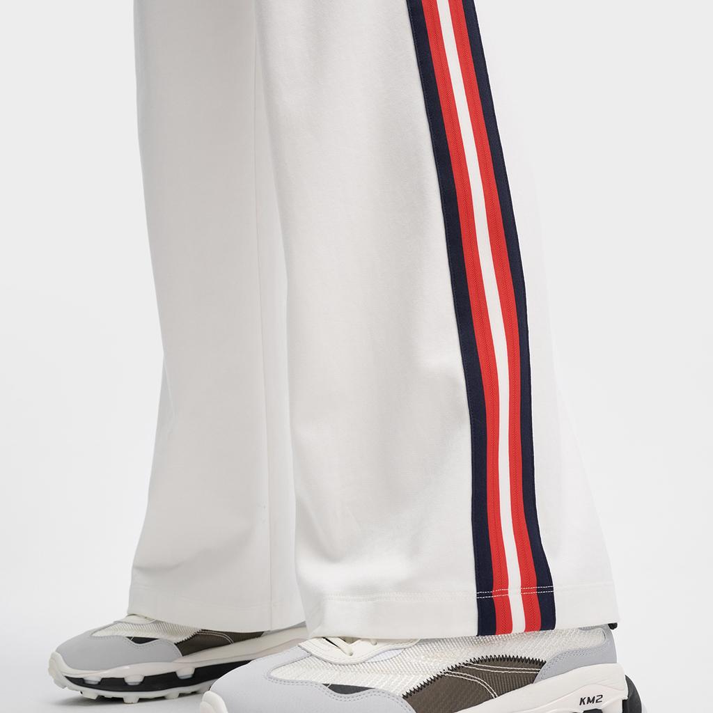 New FILA Knitted Sweatpants Women's Cloud White F11W439603FWT