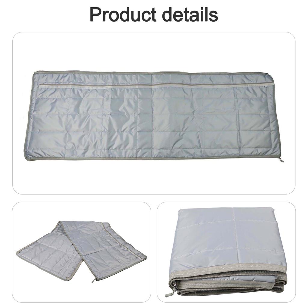 Klimaanlagen-Schlauchabdeckung Wickel Passend für 5,1 Zoll und 5,9 Zoll Durchmesser Abluftschläuche Rohr AC-Schlauchabdeckung Wickel Abnehmbar