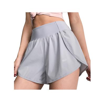 RAKUKOU Shorts with Sports Shorts for Yoga Size Women's Built-in Pockets, Running, Summer, Soft, Breathable, Stretchy, Sweat-Wicking, Quick-Drying,