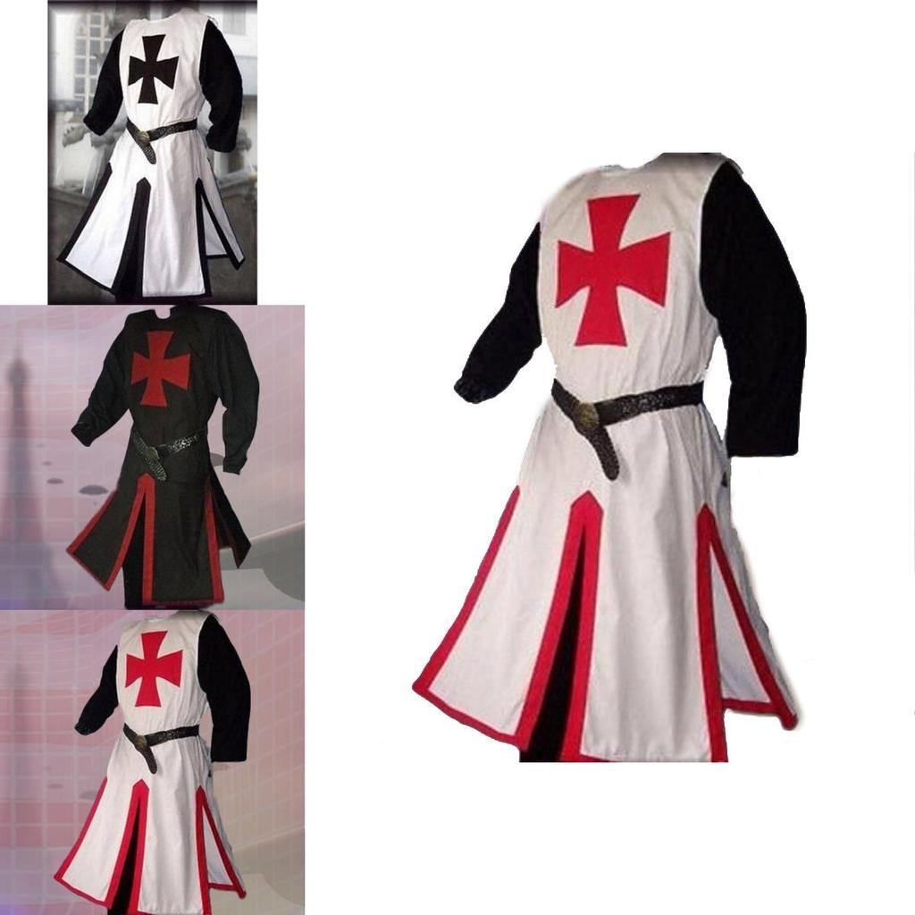 Deluxe Polyester Medieval Knight Long Sleeve Outfit Cosplay Costume