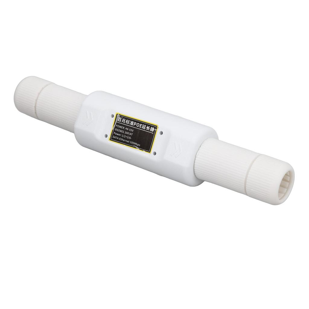 POE Combiner Splitter Adapter IEEE802.3AF AT Standard 10 100Mbps Waterproof Extension Ethernet