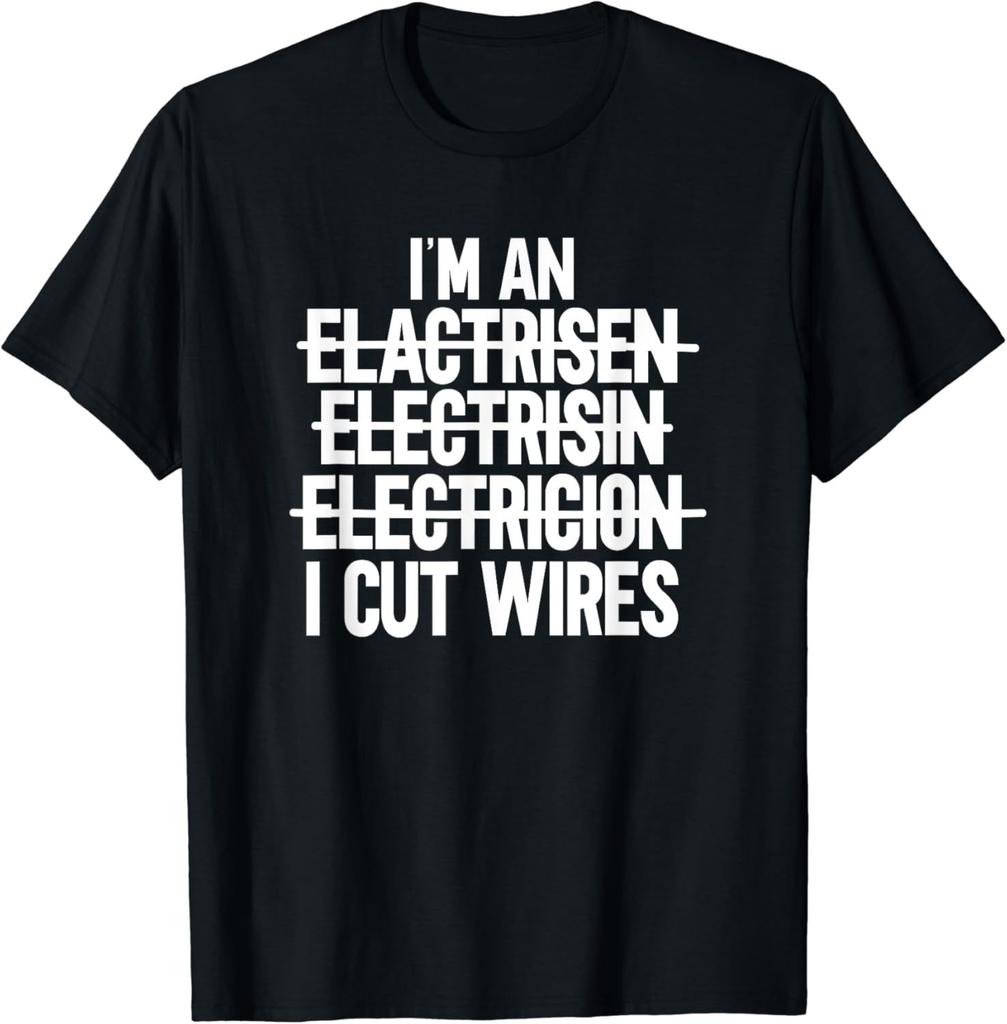 Funny Electrician You Cant Resist Me Electrical Engineer TShirt Cotton Men Tees Customized Discount Top Tshirts Men Clothing