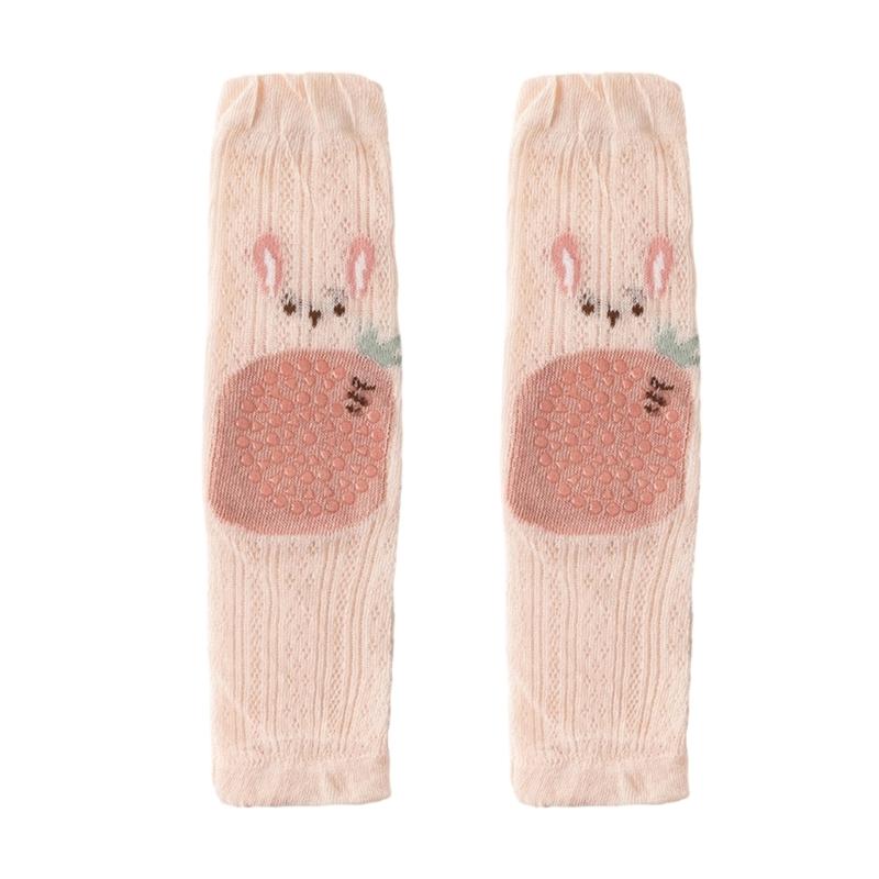 

Unisex Infant Nonslip Knee Protectors Leg Warmer Safety Gear for Baby Aged 0 to 36 Months Ensuring Crawling Safety рожевий