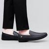 Fashion High Quality Formal Casual Mens Loafers Soft Breathable Slip on Boat Shoes Moccasins Walking Shoes Genuine Leather Men Shoes