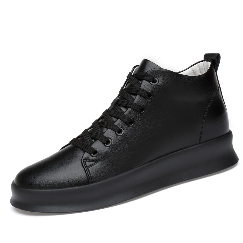 2026 New Leather Elevator Shoes for