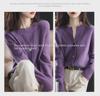 2024 Women's Retro Loose Knit Sweater Cardigan for Early Spring & Autumn