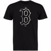 MLB Boston Red Sox Clubhouse Baseball Black Fashion Authentic Collection Unisex T-Shirt