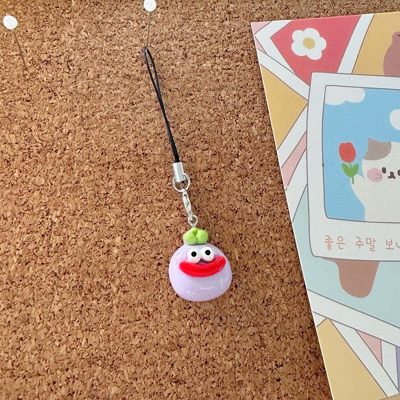 

Милый креативный большой рот овощи мобильный телефон шнурок забавный рюкзак украшения аксессуары модный мобильный телефон ремешок подарки A5