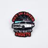 Retro Cartoon Car Brooch: Colorful English Letter Metal Badge - Perfect for Backpacks and Sedan Decoration