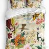 Flowers Birds Butterfly Retro Style 3pcs Bedding Set For Bedroom Double Bed Home Textile Duvet Cover Quilt Cover Pillowcase