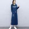 Women's Loose Fit Two-piece Skirt Suit Long Sleeve Cropped Hoodie High Waist Midi Skirt Letter Print Casual Athleisure Matching Outfit Set