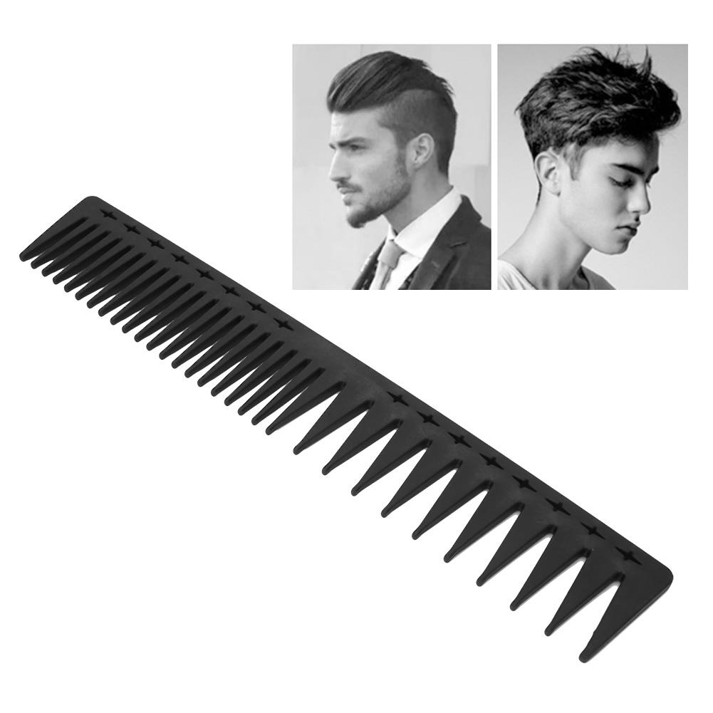 Hřeben na vlasy Antistatický Tepelně odolný Uhlíkové vlákno Kadeřnický Domácí Salon Nástroj(Hřeben )
