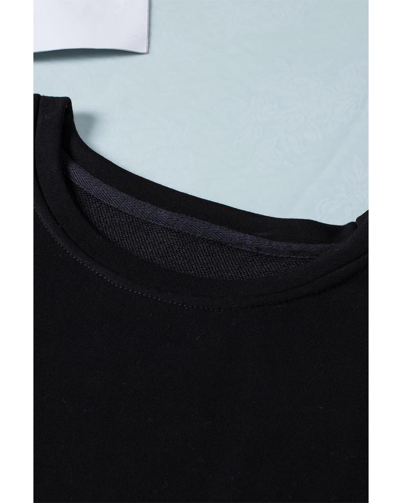 Azura Exchange Colorblock Crew Neck Sweashirt - Plus Size