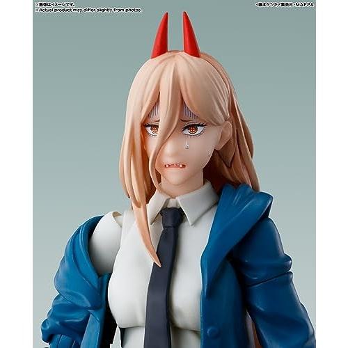 TAMASHII NATIONS S.H.Figuarts Chainsaw Man Power, Approximately 145mm, PVC & ABS Painted Action Figure