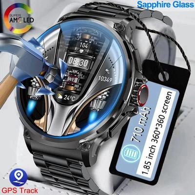2024 m. GPS sekimo išmanusis laikrodis vyriškas 1,85 colio Ultra HD AMOLED ekranas 710 Mah Baterija Bluetooth Call SmartWatch 2024 Nauja