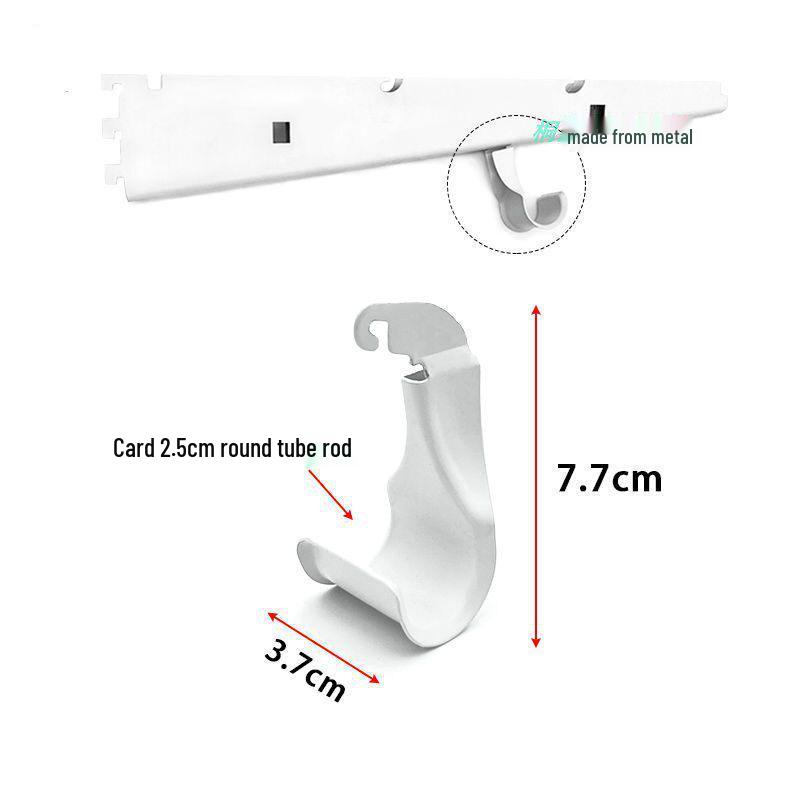 L-Shaped Wardrobe Storage: Cloakroom Accessory, Net Rack, AA Column, Basket Dames Combination