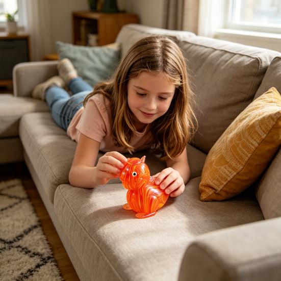 Dinosaur Squeeze Toy Slow-Rising TPR Fidget for Stress Relief Cute Soft Decompression Gadget for Students Adults