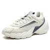 FILA Smasher Synthetic Leather Round Toe Lace-Up Low-Top Dad Shoes Women sneaker White Blue F12W134144FGD