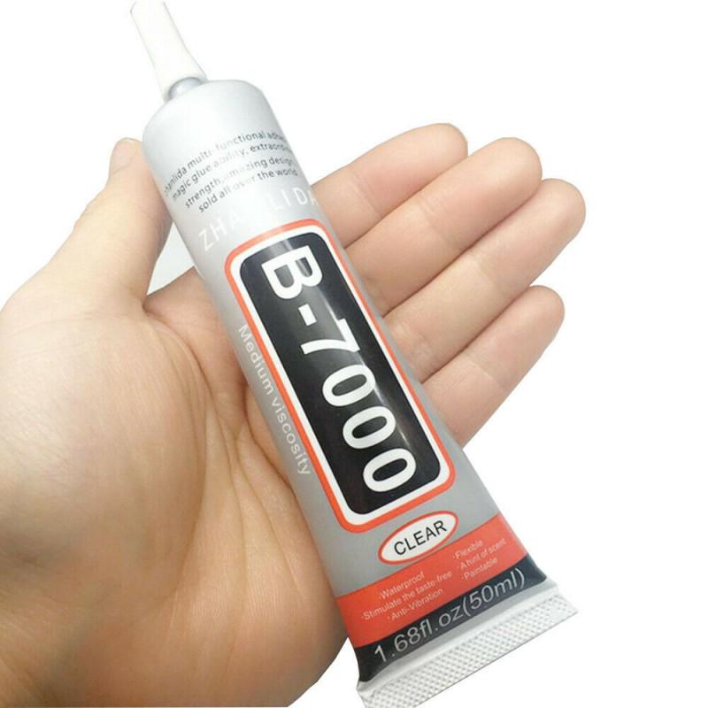 25ml B7000 Glue With Needle Mobile Phone Point Drill DIY Jewelry Decorative Mobile Phone Screen Glue