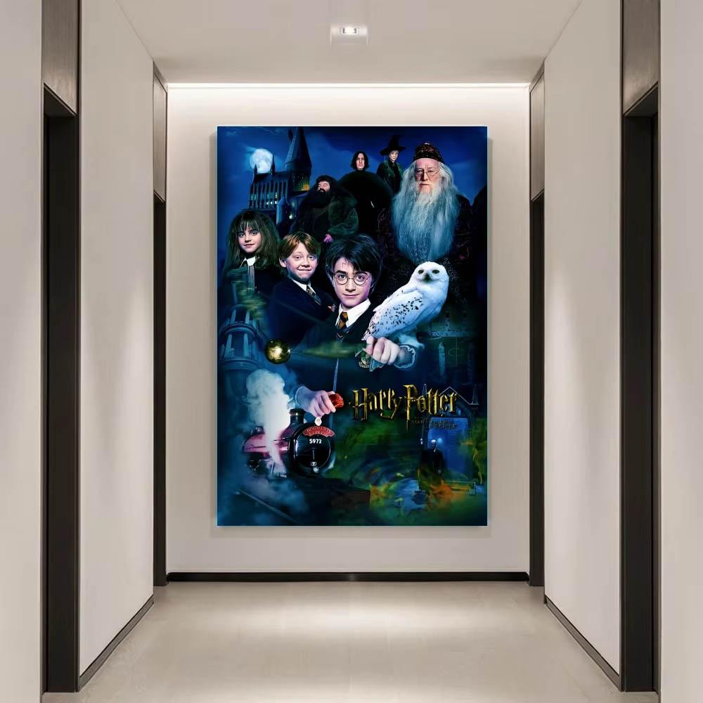 Harry Potter Movie Classic Diamond Painting Cross Stitch Mosaic Embroidery Pattern Puzzle Home Decor 5D DIY Art New Kids Gift