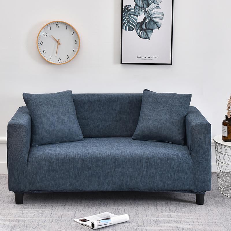 Bedruckter Sofabezug, Stretch-Couchbezüge, Loveseat-Schonbezüge für 2-Sitzer-Kissen, Couch, waschbar, Wohnzimmer-Möbelschutz